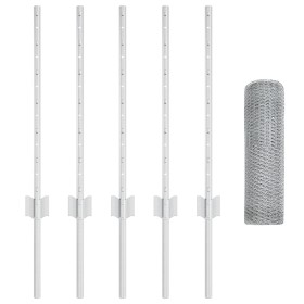Comprar Poste de Cerca 5 pcs U-Channel 60 cm