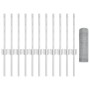 Publicaciones de Cerca 11 piezas Canal U 40 cm Acero Galvanizado, Cerca Hexagonal 0.4x25 m Acero Galvanizado de , Postes de c...