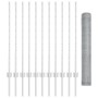 Juego de cercas de jardín Set de 2 Acero galvanizado von , Zaunpfosten - Ref: Foro24-3336999, Preis: 72,24 €, Rabatt: %