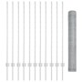 Conjunto de Cerca de Jardín Kit de 2 Acero Galvanizado 25 x 1.2 m by , fence posts - Ref: Foro24-3337003, Price: 85,33 €, Dis...