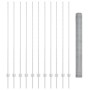 Set de Cerca Jardín Set de 2 Acero Galvanizado Cerca de 25 x 1.5 m de , Postes de cerca - Ref: Foro24-3337010, Precio: 114,39...