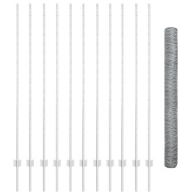 Comprar Juego de Cerca Hexagonal Set de 2 Acero