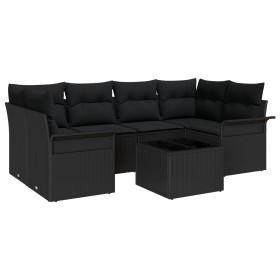 Conjunto de Sofás de Jardín de 7 piezas con