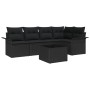 Conjunto de sofá de jardín de 6 piezas con cojines Beige Poliratán by , Outdoor sofas - Ref: Foro24-3345373, Price: 401,97 €,...