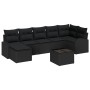 Set de Sofás de Jardín de 8 Piezas con Cojines Beige de Ratán von , Outdoor-Sofas - Ref: Foro24-3346143, Preis: 497,83 €, Rab...