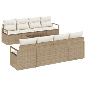 Comprar Conjunto de sofá de jardín de 9 piezas