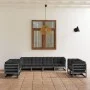 8-piece garden furniture set with solid pine wood cushions by vidaXL, Garden sets - Ref: Foro24-3076511, Price: 739,72 €, Dis...