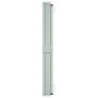 Toldo lateral retráctil para patio gris 140x600 cm