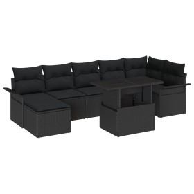 Conjunto de Sofá de Jardín de 8 Piezas con