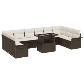 Comprar Juego de Sofá de Jardín de 11 Piezas con