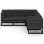 5-piece garden furniture set with solid pine wood cushions by vidaXL, Garden sets - Ref: Foro24-3076778, Price: 569,12 €, Dis...