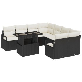 Comprar Juego de Sofá de Jardín de 9 Piezas con