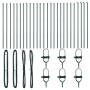 Postes de cerca 26 pcs Verde Ø32 mm 210 cm Acero Galvanizado de , Postes de cerca - Ref: Foro24-3350125, Precio: 225,83 €, De...