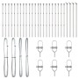 Postes de valla 26 pcs Ø32 mm 120 cm Acero Galvanizado by , fence posts - Ref: Foro24-3350151, Price: 115,48 €, Discount: %
