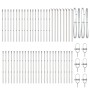Posts para cerca 52 pcs Ø32 mm 120 cm Acero Galvanizado von , Zaunpfosten - Ref: Foro24-3350152, Preis: 256,33 €, Rabatt: -5%%