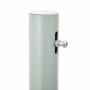 Toldo lateral retráctil para patio azul 600x160 cm