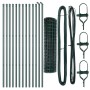 Cerca Euro con 13 Postes 1.2x25 m Acero Galvanizado Verde de , Paneles de vallas - Ref: Foro24-3350325, Precio: 169,17 €, Des...