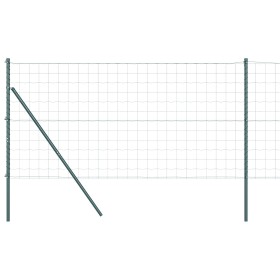 Cerca Europea Juego de 2 Verde Metal con recubrimiento de PVC de , Paneles de vallas - Ref: Foro24-3350335, Precio: 166,70 €,...