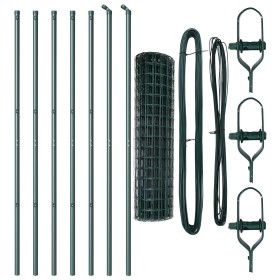Cerca Euro de Juego de 2 Verde Metal 10 x 1 m Duradero by , fence panels - Ref: Foro24-3350349, Price: 81,52 €, Discount: %