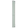 Toldo lateral retráctil para patio rojo 600x160 cm