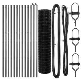 Cerca Euro Set de 2 Gris Acero 25 x 1 m Duradero Cerca Euro von , Zaunpaneele - Ref: Foro24-3350447, Preis: 147,89 €, Rabatt: %
