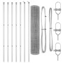 Valla Euro de con 7 postes 1.6x10 m de Acero Galvanizado de , Paneles de vallas - Ref: Foro24-3350490, Precio: 123,87 €, Desc...