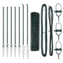 Cerca Euro de con 7 Postes de Púa 1x10 m de Acero Galvanizado Verde von , Zaunpaneele - Ref: Foro24-3350563, Preis: 140,84 €,...