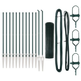 Cerca Euro de Set de 2 Verde Metal 25 x 1.0 m Duradera by , fence panels - Ref: Foro24-3350599, Price: 202,38 €, Discount: %