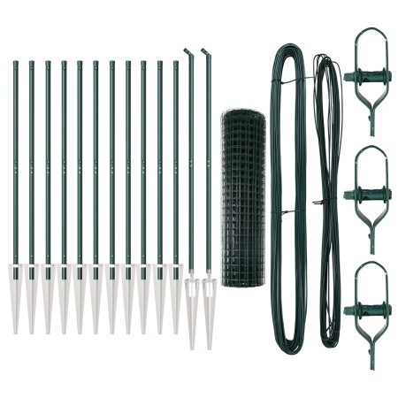 Cerca Euro de Set de 2 Verde Metal 25 x 1.0 m Duradera de , Paneles de vallas - Ref: Foro24-3350599, Precio: 197,56 €, Descue...