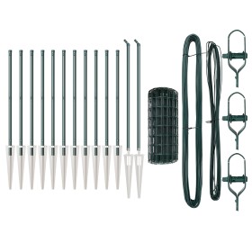Cerca Euro de Juego de 2 Verde Metal 25 x 0.8 m Duradera by , fence panels - Ref: Foro24-3350621, Price: 191,17 €, Discount: %