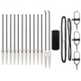 Cerca Euro de Set de 2 Gris Metal 25 x 1 m Duradera de , Paneles de vallas - Ref: Foro24-3350689, Precio: 201,09 €, Descuento: %