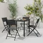 5-teiliges Garten-Ess-Set aus Stahl von vidaXL, Gartensets - Ref: Foro24-3073513, Preis: 230,76 €, Rabatt: %