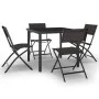 5-teiliges Garten-Ess-Set aus Stahl von vidaXL, Gartensets - Ref: Foro24-3073513, Preis: 230,76 €, Rabatt: %