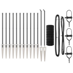 Cerca Euro Gris Set de 2 Gris Metal 25 x 1 m Durable von , Zaunpaneele - Ref: Foro24-3350712, Preis: 238,56 €, Rabatt: -5%%