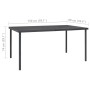 7-teiliges Garten-Essset aus Stahl von vidaXL, Gartensets - Ref: Foro24-3073505, Preis: 403,29 €, Rabatt: %