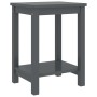 Solid dark gray pine wood bedside tables 35x30x47 cm by vidaXL, Nightstands - Ref: Foro24-322214, Price: 38,93 €, Discount: %