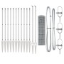 Euro Fence con 13 postes de espiga 1.2x25 m acero galvanizado de , Paneles de vallas - Ref: Foro24-3350777, Precio: 229,89 €,...