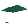 Ampelschirm mit grünem Aluminiummast 300x300 cm von vidaXL, Sonnenschirme - Ref: Foro24-44634, Preis: 174,42 €, Rabatt: %