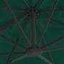 Sombrilla voladiza con poste de aluminio verde 300x300 cm de vidaXL, Sombrillas - Ref: Foro24-44634, Precio: 174,42 €, Descue...