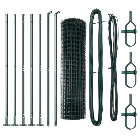 Cerca Euro de Set de 2 Verde Metal 10 x 1.2 m Duradera de , Paneles de vallas - Ref: Foro24-3350837, Precio: 92,15 €, Descuen...