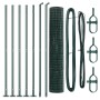 Euro Fence con 7 Postes Flangados 1.6x10 m de Acero Galvanizado de , Paneles de vallas - Ref: Foro24-3350840, Precio: 114,13 ...