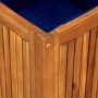 Garten-Aufbewahrungsbox aus massivem Akazienholz, 75 x 75 x 58 cm von vidaXL, Aufbewahrungsboxen für den Außenbereich - Ref: ...