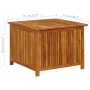 Garden storage box solid acacia wood 75x75x58 cm by vidaXL, Outdoor storage boxes - Ref: Foro24-316498, Price: 197,92 €, Disc...