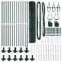Cerca Euro con 13 Postes Acanalados 1.2x25 m de Acero Galvanizado by , fence panels - Ref: Foro24-3350855, Price: 218,99 €, D...
