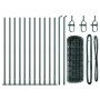 Cerca Euro con 13 Postes Flangados 0.4x25 m de Acero Galvanizado de , Paneles de vallas - Ref: Foro24-3350856, Precio: 100,47...