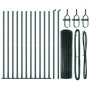 Cerca Euro Set de 2 Verde Acero con recubrimiento en polvo de , Paneles de vallas - Ref: Foro24-3350863, Precio: 133,38 €, De...