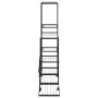 Flower stand with black metal wheel 94.5x25x92.5 cm by vidaXL, Pot stands - Ref: Foro24-336114, Price: 58,65 €, Discount: %