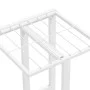 Weißer Blumenständer aus Metall mit 5 Regalen, 43 x 22 x 98 cm von vidaXL, Topfständer - Ref: Foro24-336111, Preis: 41,12 €, ...