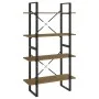 4-tier solid pine wood shelf 80x30x140 cm by vidaXL, Bookcases and shelves - Ref: Foro24-806465, Price: 96,59 €, Discount: %