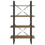 4-stufiges Regal aus massivem Kiefernholz, 80 x 30 x 140 cm von vidaXL, Bücherregale und Regale - Ref: Foro24-806465, Preis: ...